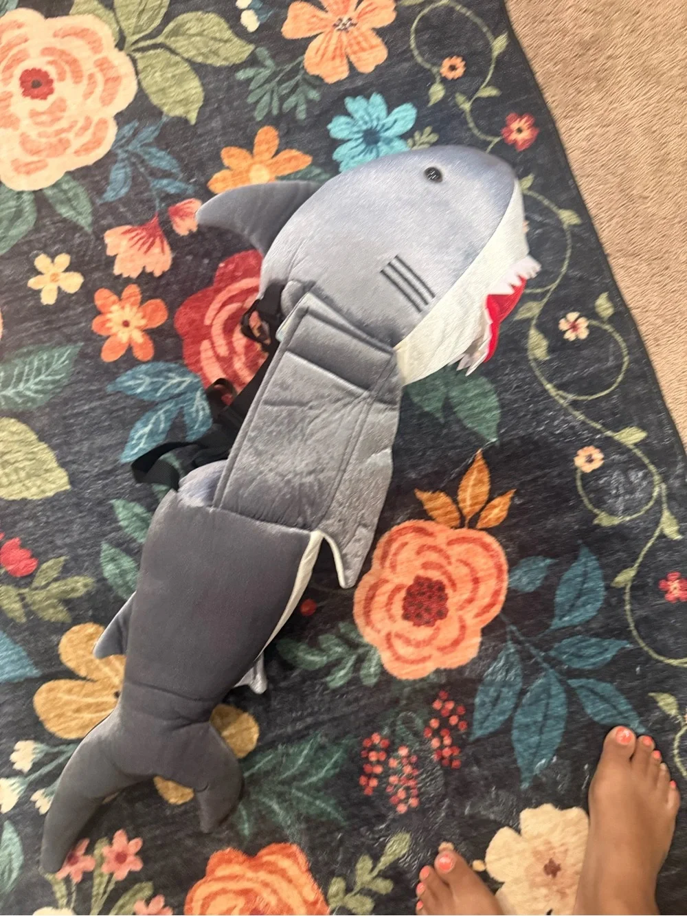 Going Wild Step-in 3D Shark Costume 3-7 yrs